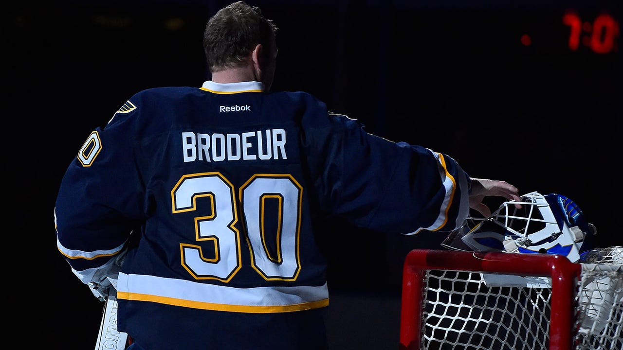 For Blues' Allen, having Brodeur as a mentor is as good as it gets